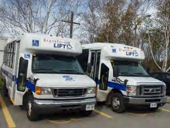 7 Brantford Lift Overview This section provides an overview and critical assessment of the Brantford Lift specialized transit service including a review of trip reservation processes, eligibility
