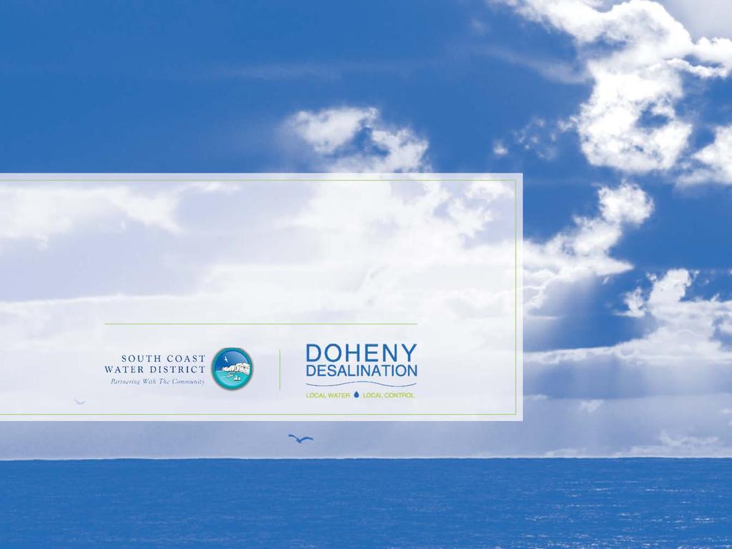 Doheny Ocean Desalination Project Alternative Power
