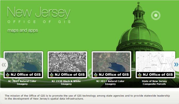 Take a Look Online OGIS ArcGIS Online: http://newjersey.maps.arcgis.com/home/index.html ERC Service URL http://geodata.state.nj.