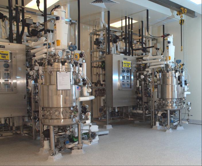 Clinical manufacturing Experience from 200L through to 5,000L for early phase
