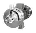 Enclosed impeller centrifugal electric pumps stainless steel.