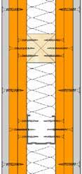 Follow the relevant installation instructions for the setting up and isolation of the stud framing, see manufacturer s