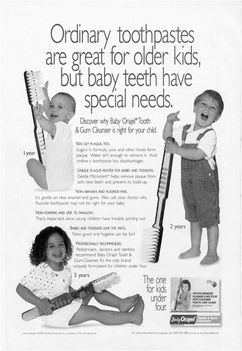 This ad is likely to attract mothers with small children and it reminds them of the special dental needs of their children 13 Grabbing Consumers Attention Getting attention with motion Stimuli in