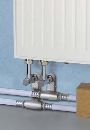 All of the connections from the heat source to every radiator With its universal portfolio of fittings, the Roth radiator connection system enables a range of connection options from the heat source
