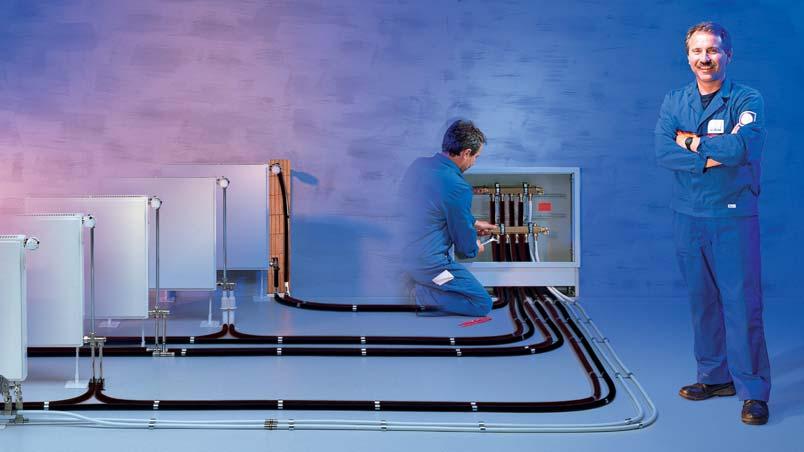 Roth Pipe Installation Systems one solution for sanitary and heating applications > Universally applicable > Easy, convenient installation > Secure connections > A variety of options available >