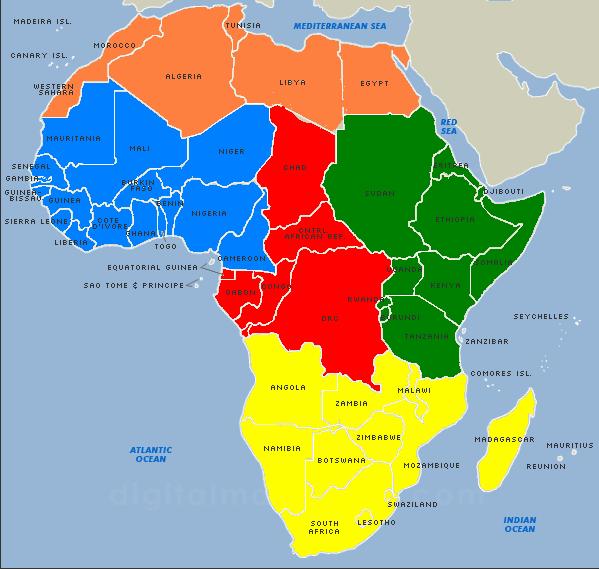 The African Power Pools The Dream North Africa West Africa