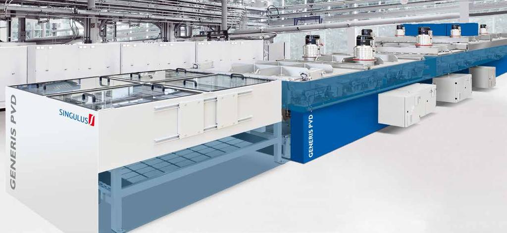 GENERIS PVD Inline Sputter System for ITO and Ag Deposition on Heterojunction Solar Cells Sputtering Technology at a Glance has delivered far more than 8,000 vacuum coating machines since its