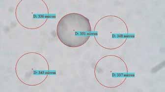 This test identifies the biggest spherical particles that are able to pass the woven wire mesh.