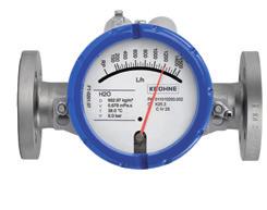 easy Handling The right solution for any installation direction Typically, variable area flowmeters are