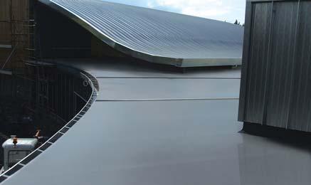 be achieved, such as a mansard roof, insulated at ceiling level. A minimum of 50mm ventilation space is required between the insulation and the underside of the roof deck.