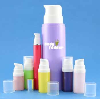 10 16 Airless Bottles and Vacuum Airless Jar Dispensers Airless Bottles An extensive range