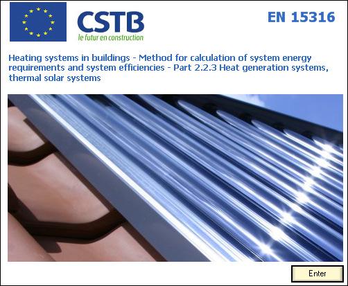 different solar thermal systems (SDHW, comby system) are simulated for different climates using the SOLEN software and the impact of these systems on the reduction of the total energy