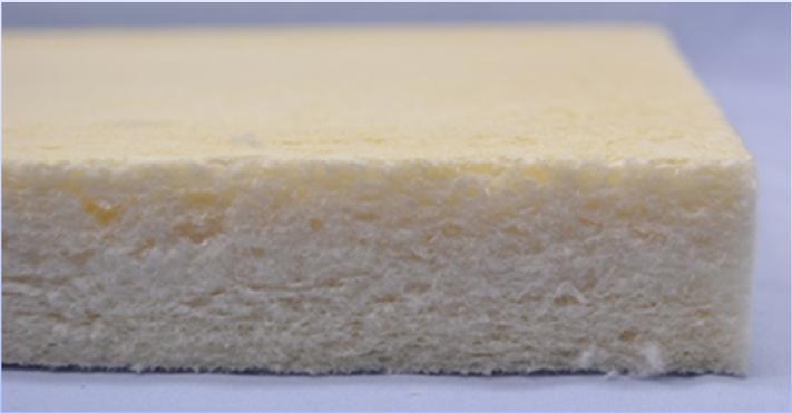 Preparation of foam formed materials in laboratory scale Phases: Fibre foam