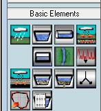 SDHM Basic Elements 13 elements: 1. Landuse Basin 2. Trapezoidal Pond 3. Storage Vault 4. Storage Tank 5. Irregular-Shaped Pond 6.