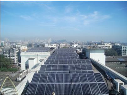 utilising the rooftops of Commercial and Industrial establishments Number of panels