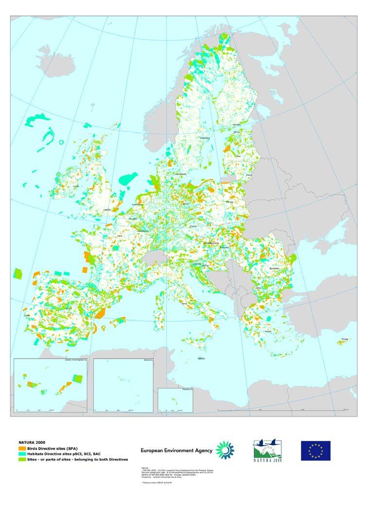 Marine Natura 2000 Network State of play More than 3000 marine sites (out of 27000) Covers over 5% of EU seas ( 300.