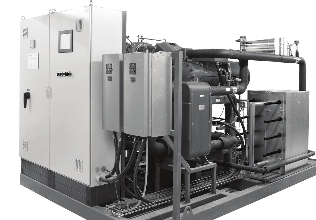 Automation an important aspect of energy efficiency A versatile automation system enables the energy-efficient and easy operation of the ChillHeat function, which generates both heating and cooling