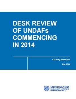 1. Promoting policy coherence through UNDAFs 91% of UNDAFs have outcomes addressing