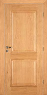 P Range profile All Classic P Range doors are manufactured using a solid core with