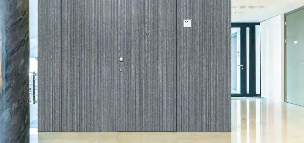 Door shown is Essential Naturdor Stained Rustic Natural Grey