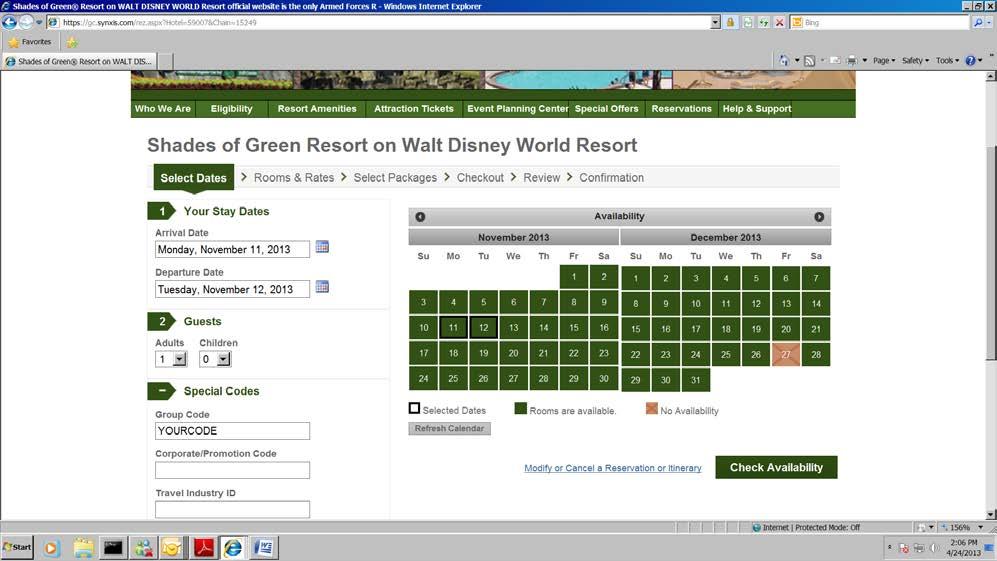 Shades of Green on WALT DISNEY WORLD Resort Group Booking Procedures Group Name: Georgia Tech Institute SEPT 9-15 2018 Group Code: 1809GEORGI Group Arrival Date: 09-09-18 Group Departure Date: