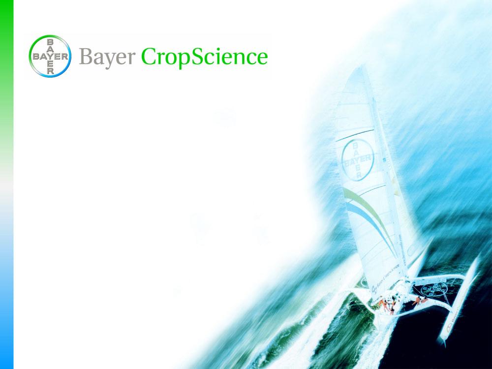 Dr. Jochen Wulff Chief Executive Officer Bayer Crop Forward Looking Statements This presentation contains forward-looking statements based on current assumptions and forecasts made by Bayer Crop AG
