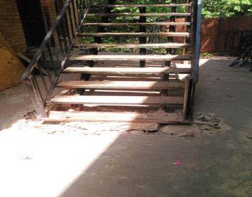 (11) Steps/Stairways: an owner shall maintain steps and