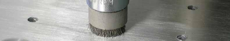 deburring applications; features a wider face width to cover more area. Face Width 1-3/4".008 1/2" 5/8" 20,000 10 17608 3".