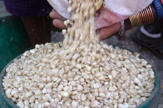 The alternative is to buy grain from market traders whose prices are rapidly rising.