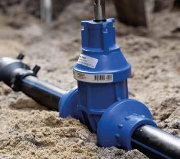One of the most critical elements in water distribution is the service connection, i.e. tapping saddles, old valves, fittings and service pipes of badly coated metal.