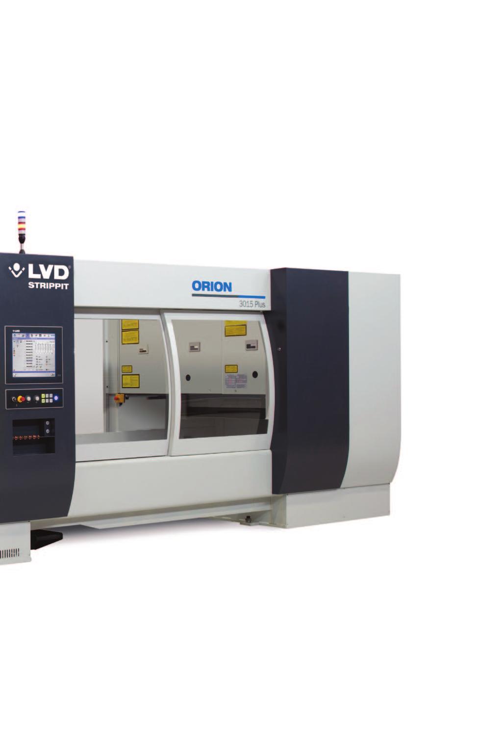 ORION 3015 Plus Lower capital investment reduces the cost of laser cut parts Easy to use and quick to set up New Touch-L intuative touch screen control Integrated