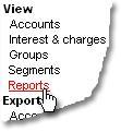 We ll assume you re signed in and using the Accounts application: 1. From the left-hand menu, select View > Reports. Corporate Online displays the View reports screen. 2.