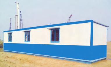 Satec provides furnished (with toilet, furniture, internal electrical wiring and fittings) and unfurnished cabins in a range of sizes.
