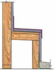 /8" gap) 7. Sloped Concrete 8. Membrane Floors And Counters Subfloor Or Base: For flooring applications with 6" o.c. floor joists, 5/8" tongue and groove exterior grade plywood or /" tongue and groove exterior grade OSB may be used.