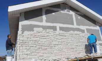 Thin Brick Exterior Metal Stud Assembly Masonry Veneer Wall System (CBMV) For use in residential and low-rise commercial applications, CBMV offers a complete, engineered solution for installation of