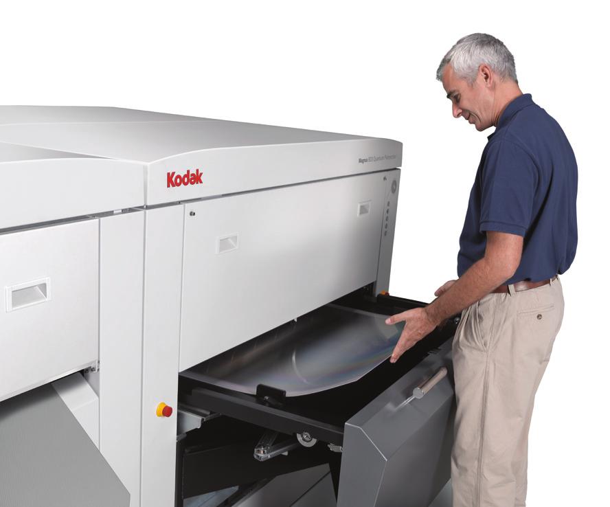 Quality and productivity with the world s leading offset solutions Kodak offers a full range of world leading CTP systems for any type or size of printer.