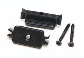 II Floor Decking Starter Clips Insert starter clips on edge of the joists and secure them with screws.