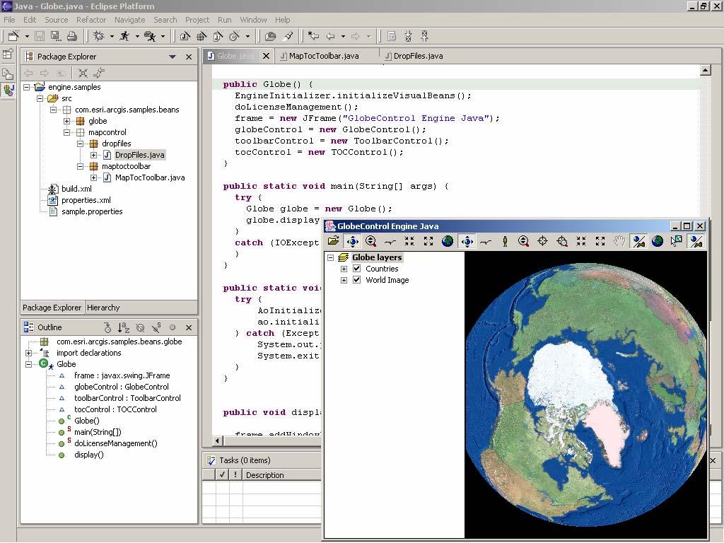 ArcGIS Engine Extensions Spatial