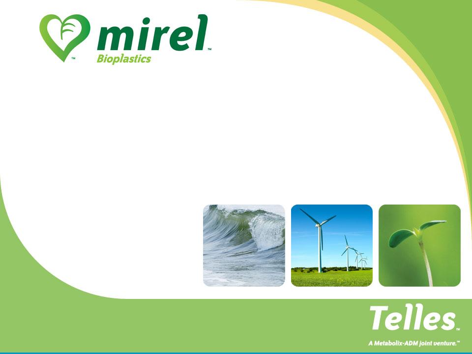 Biobased and Biodegradable Bioplastics: Mirel for Compost Bags and Film