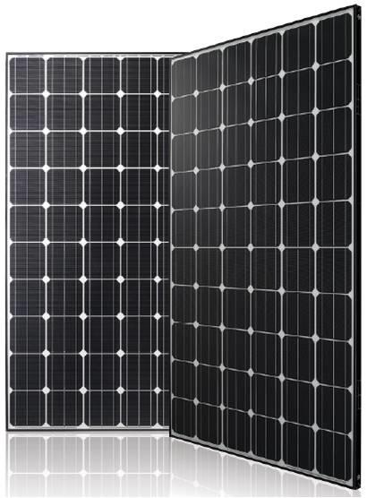 Monocrystalline Solar Module LGXXXS1C(W)-B3 Installation Instructions A minimum slope of 5 in/ft.