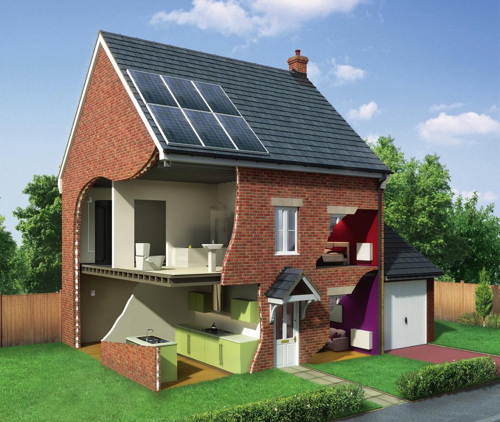 The energy journey The Free-E difference. 1. Solar PV panels convert the sun s energy into electricity. 2. 30