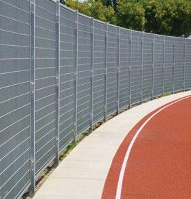 The added strength and rigidity of the panel allows for more sturdy fences and enclosures.