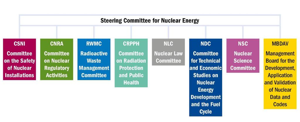 NEA Standing Committees NSC Nuclear Science Committee The NEA's committees bring together top governmental officials and technical specialists from NEA member countries and