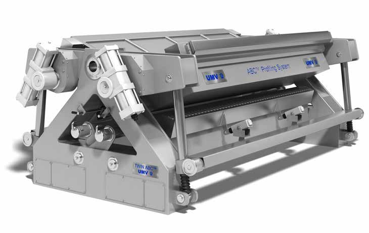 TWIN ABC TM The Only Double-sided Blade Coater on the Market The only double-sided coater that gives excellent smoothness, meaning no filmsplit. This coater can apply up to 25 gsm per side, i.e., the job of 4 blade coaters.
