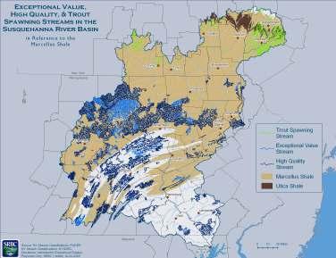 Susquehanna River Basin The Basin 27,510-square-mile watershed Comprises 43 percent of the Chesapeake Bay watershed 4.