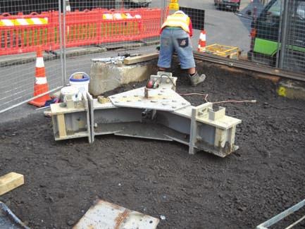 N WHARMBY TABLE 1 Recent bored pile manhole projects. Location Service owner No of shafts Diameter (m) Depth (m) Otahuhu GIS Transpower 3 2.