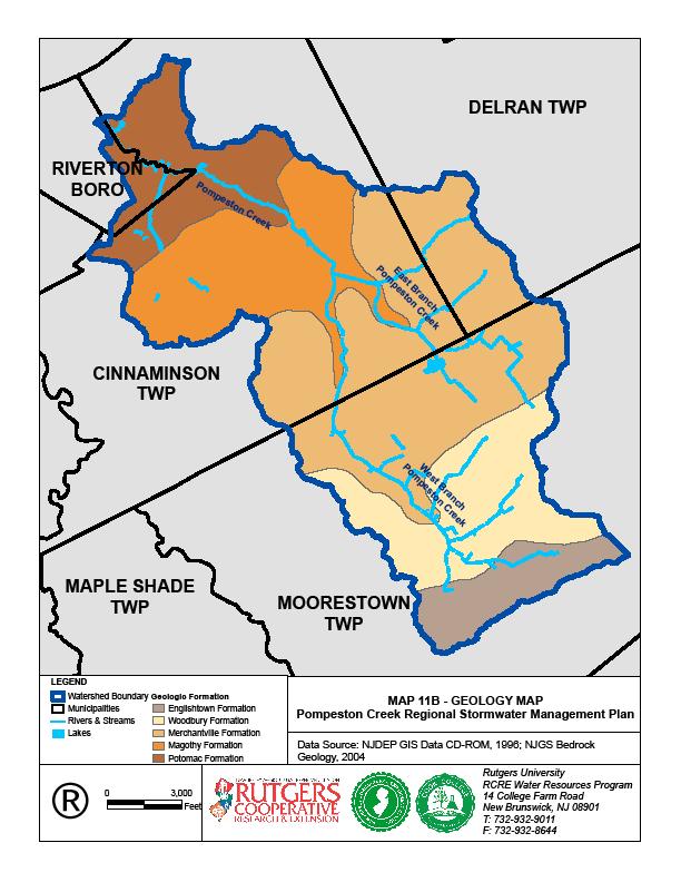 Geology and Water Supply USGS Good infiltration (aquifer recharge)