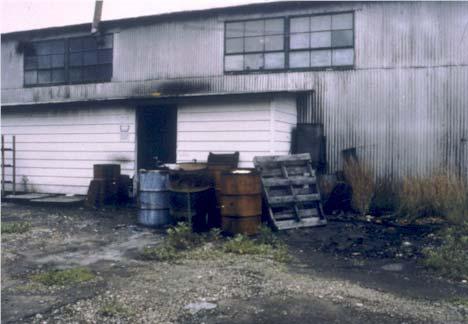 5 MMBTU/HR) This company was not being careful in how they stored used oil.