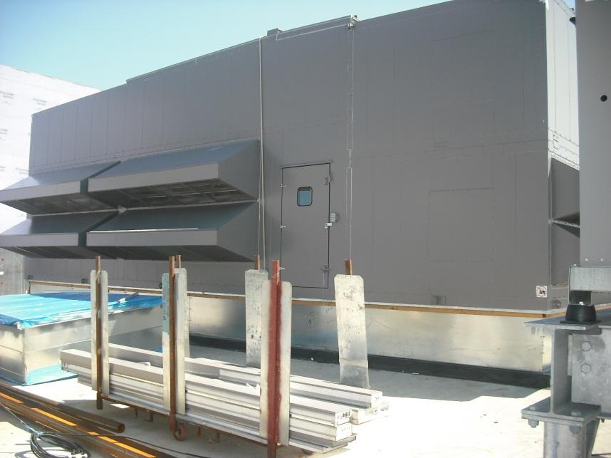 DEDICATED OA SYSTEM Below 48 F ambient, the 42 F chilled water plant can be de-energized.