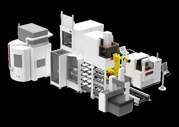 500 500 500 +50% 1,500 Pallet system Tooling + Automation +400% 5,000 +500% 6,000 Tooling + Automation + software Machining hours per year Unproductive machining Productive machining
